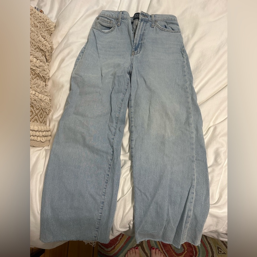 BDG High and Wide Women's Jeans with Raw Hem